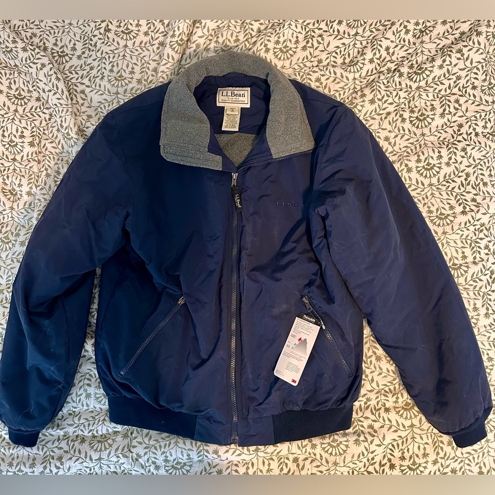 L.L. Bean Navy Blue Jacket
